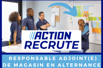 Action recrute ses alternants avec le CFA CCI Formation Mayenne pour sa formation responsable de distribution